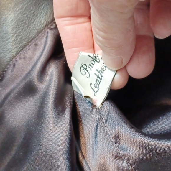 Y2K  Soft Leather London‎ Fog  Mens Brown  Jacket Sz M - Picture 8 of 9